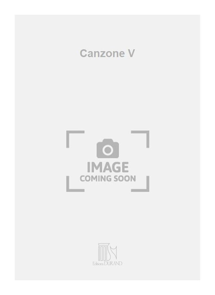 Canzone V